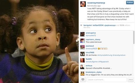 Another Victim Raven Symoné Reveals What Really Happened On ‘cosby Show’ Set