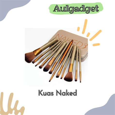 Jual Pro Brush Naked 3 Naked3 Kuas Isi 12 Pcs Make Up Brush Shopee Indonesia