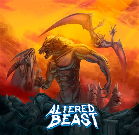 Check Out This Behance Project Altered Beast Behance