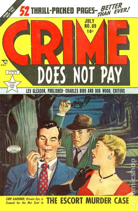 The films began in 1935 with crime does not pay: Crime Does Not Pay (1942) comic books