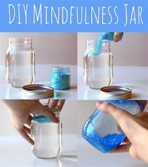 This Is A Mindfulness Jar The Glitter Represents Your Thoughts And