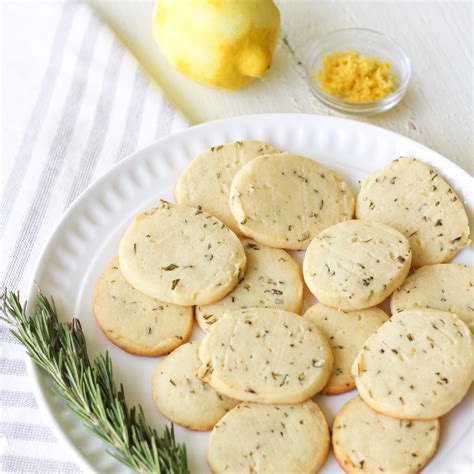 Lemon Rosemary Cookies Basics