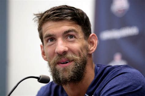 Jo De Rio Michael Phelps Porte Drapeau Des Etats Unis 24 Heures