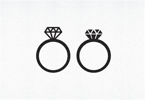 Diamond Ring Svg Wedding Ring Svg Png Graphic By Svg Den · Creative