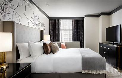 Hotel Bedroom Rooms Guest Chicago Suites Gwen