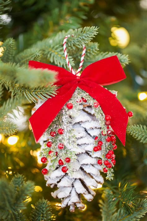 Diy Miniature Pine Cone Artificial Cone Picks Tree Ornament Home