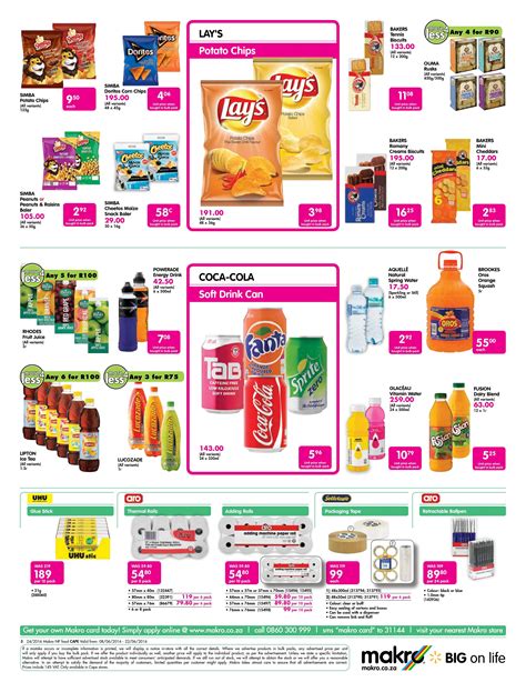 Makro Deals 8 June 22 June 2016 Food Catalogue