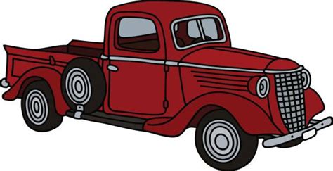 Best Vintage Truck Illustrations Royalty Free Vector Graphics And Clip