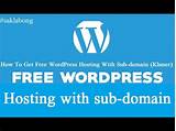 Images of Free Website Hosting And Domain Name