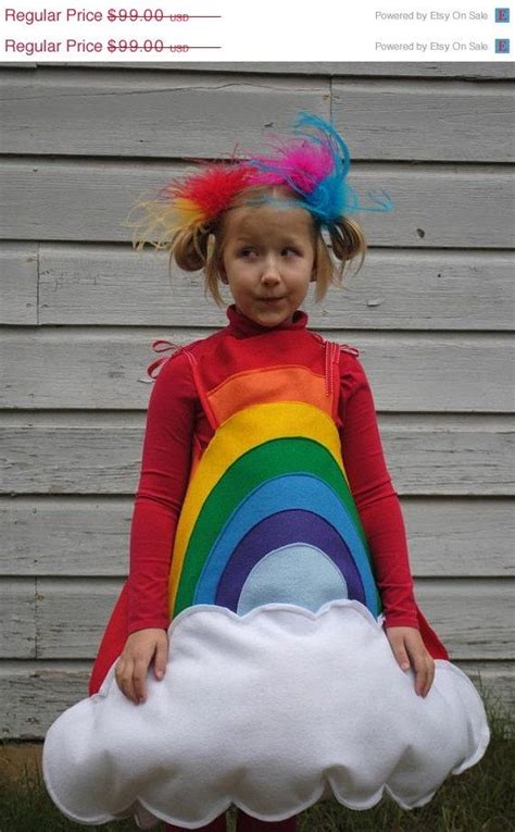 Handmade Felt Rainbow Costume For Toddler Easter By Alphabetcircus