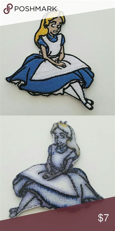 Alice In Wonderland Iron On Sew On Applique Patch Appliqu Patch
