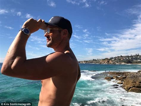 Kris Smith Shows Off His Enviable Muscles By Going Shirtless On Instagram Daily Mail Online