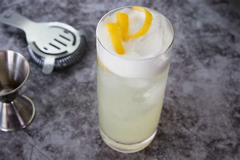 Enjoy The Sparkling Froth Of A Classic Gin Fizz Recipe Fizz Gin