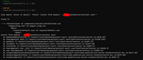 Vue Js How To Catch VueJS Errors In NuxtJS SSR Error 500 Stack