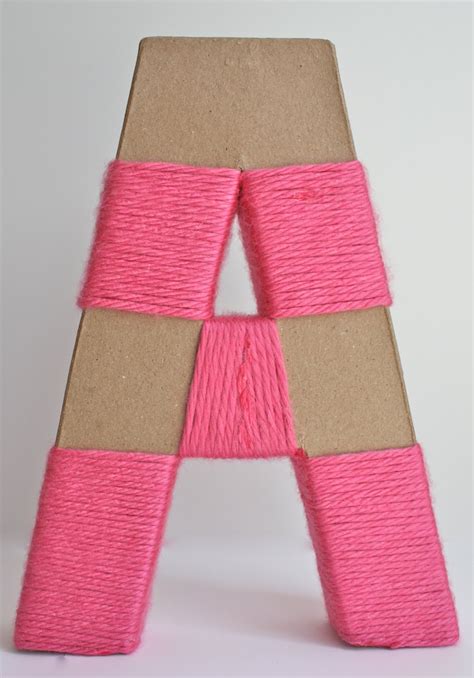 Christina Williams Yarn Wrapped Letters