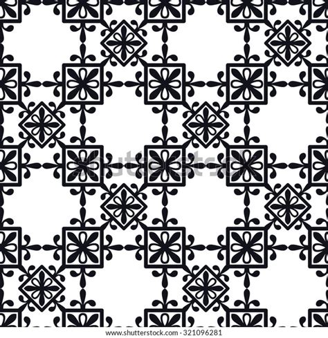 Vector Illustration Moroccan Tiles Seamless Pattern Stock Vector