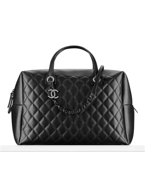 Chanel Fashion Large Bowling Bag Chanel Handbags Chanel Bag