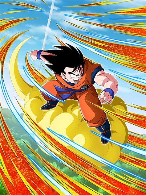 Soaring Flying Nimbus Goku Dragon Ball Z Dokkan Battle Wiki Fandom