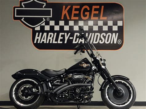 2020 Harley Davidson® Fat Boy® 30th Anniversary Vivid Black For Sale In