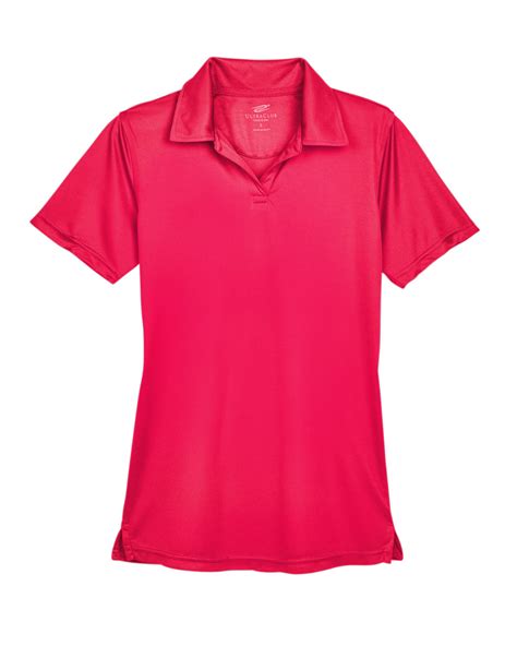 Ultraclub Ladies Cool And Dry Sport Performance Interlock Polo Alphabroder