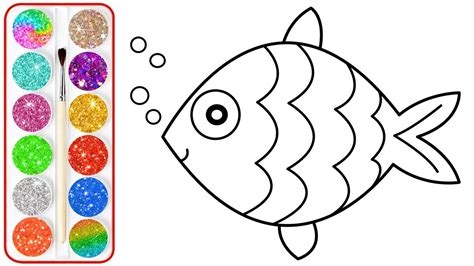 34 The Rainbow Fish Coloring Pages Free Printable Coloring Pages