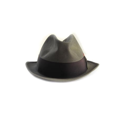 Vintage John B Stetson Fedora Hat The Sovereign 7 58 Long