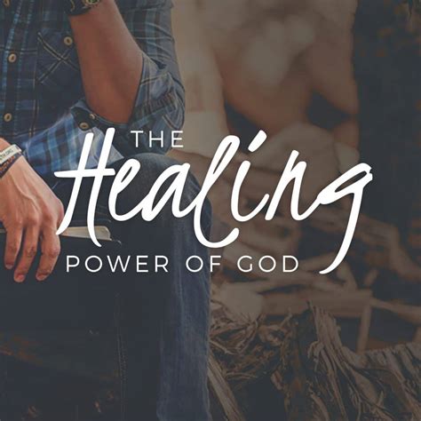 The Healing Power Of God Walking By Faith