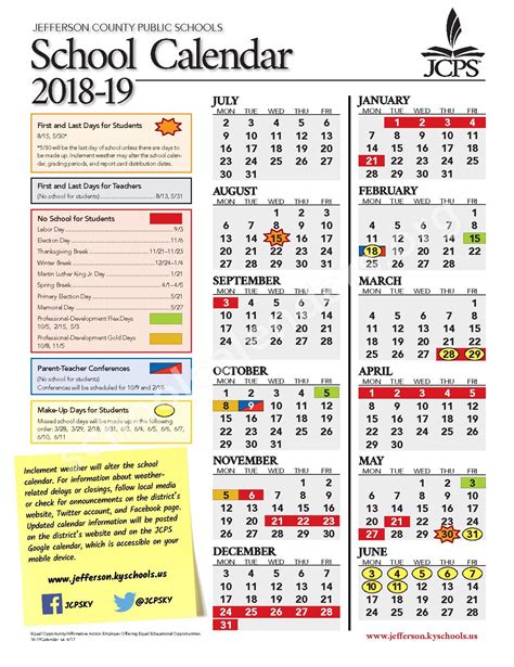 Jcps Calendar 2021 Customize And Print