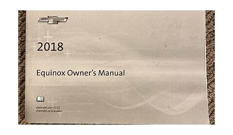 2013 Chevy Equinox Owners Manual