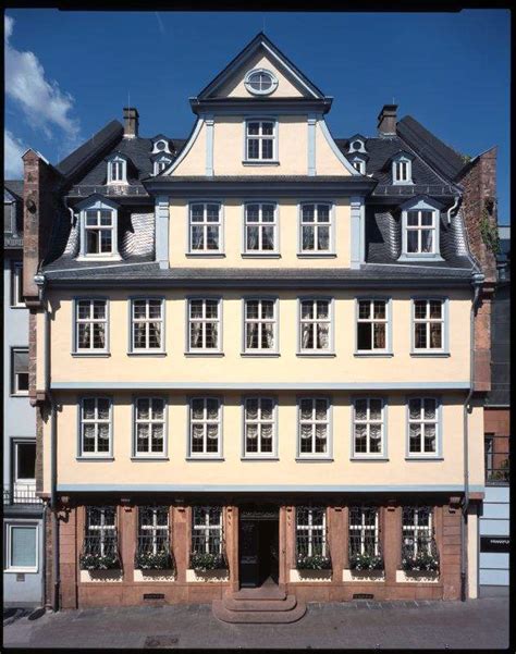 Goethehaus Frankfurt Goethe Museum Frankfurt