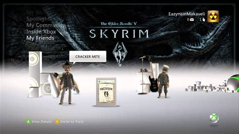 But i noticed the none of the achievements appeared on the special edition. Xbox 360 Dashboard Theme - The Elder Scrolls V Skyrim - YouTube