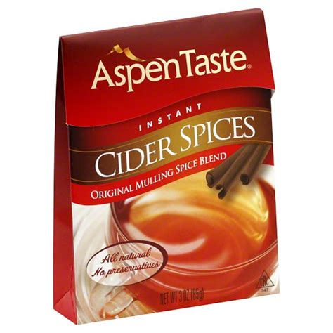 Aspen Taste Instant Cider Spices Original Mulling Spice Blend Shop
