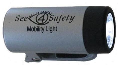 The See 4 Safety Mobility Light Clips Into Walkers Canes Crutches