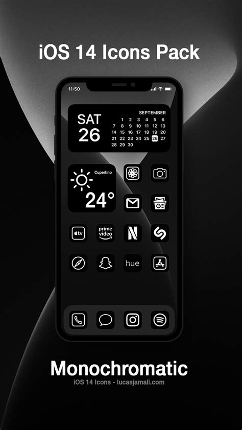 Black And White 300 Aesthetic Custom App Icons Pack Iphone Etsy Artofit