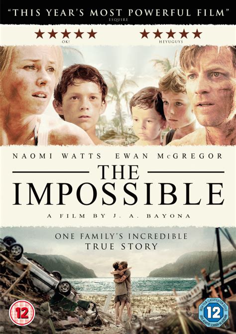 Bayona and written by sergio g. The Impossible DVD | Zavvi