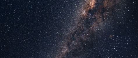 Download Wallpaper 2560x1080 Starry Sky Milky Way