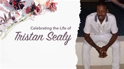 Funeral Service Of Tristan Sealy Youtube