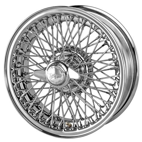 Mws Chrome Wire Wheels For Ac Austin Healey Daimler Mg Morgan
