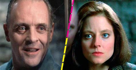 The Silence Of The Lambs Anthony Hopkins Y Jodie Foster Platican Por