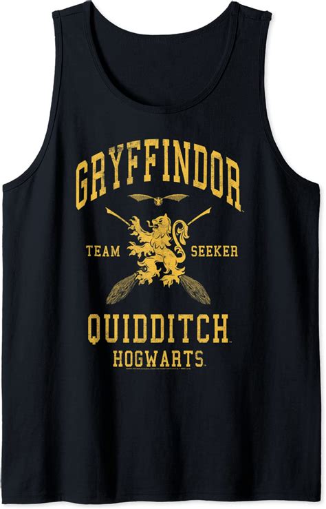 Harry Potter Gryffindor Team Seeker Hogwarts Quidditch Tank