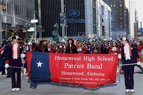 Homewood Band Performs In Macy S Parade