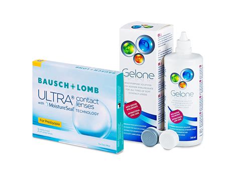 Bausch Lomb Ultra For Presbyopia 3 Lentilles Gelone 360 Ml Alensa