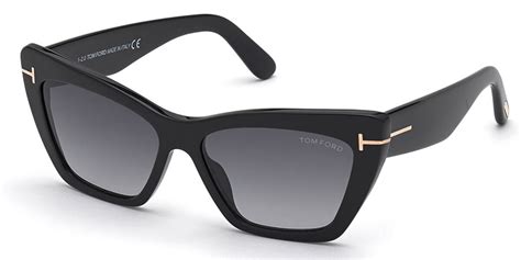 Tom Ford Ft0280 Lana 01b Sunglasses In Black Smartbuyglasses Usa
