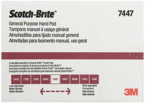 3m Scotch Brite General Purpose Hand Pad 6 Inch By 9 Inch