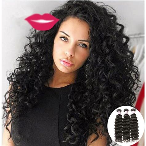 Deep Curly Weave Hairstyles