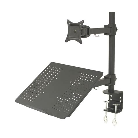 Navepoint Monitor Laptop Desk Stand Monitor Mount C Clamp Adjustable