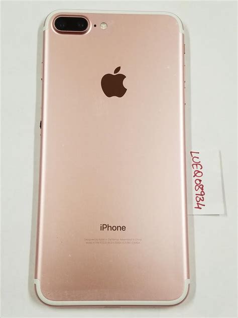 Apple Iphone 7 Plus T Mobile Rose Gold 32gb A1784 Lueq08934 Swappa