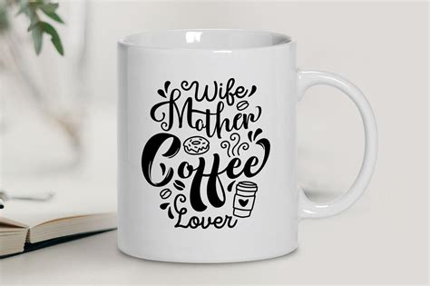 wife mother coffee lover svg so fontsy
