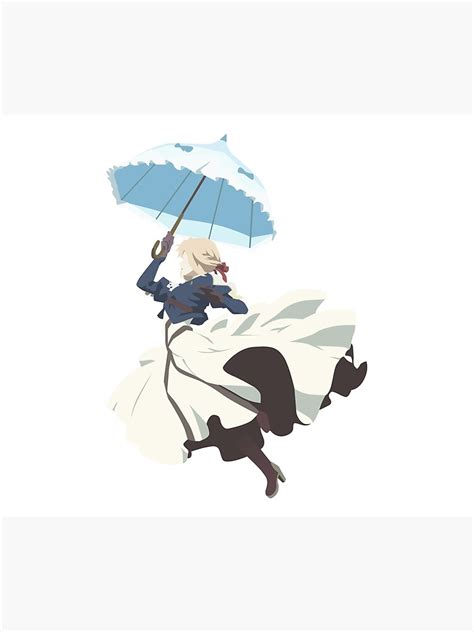Violet Evergarden Parasol Minimalist Art Tapestry For Sale By
