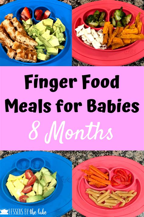 Look for signs of hunger and fullness. Baby Finger Food Meals 8 Months in 2020 | Finger foods ...